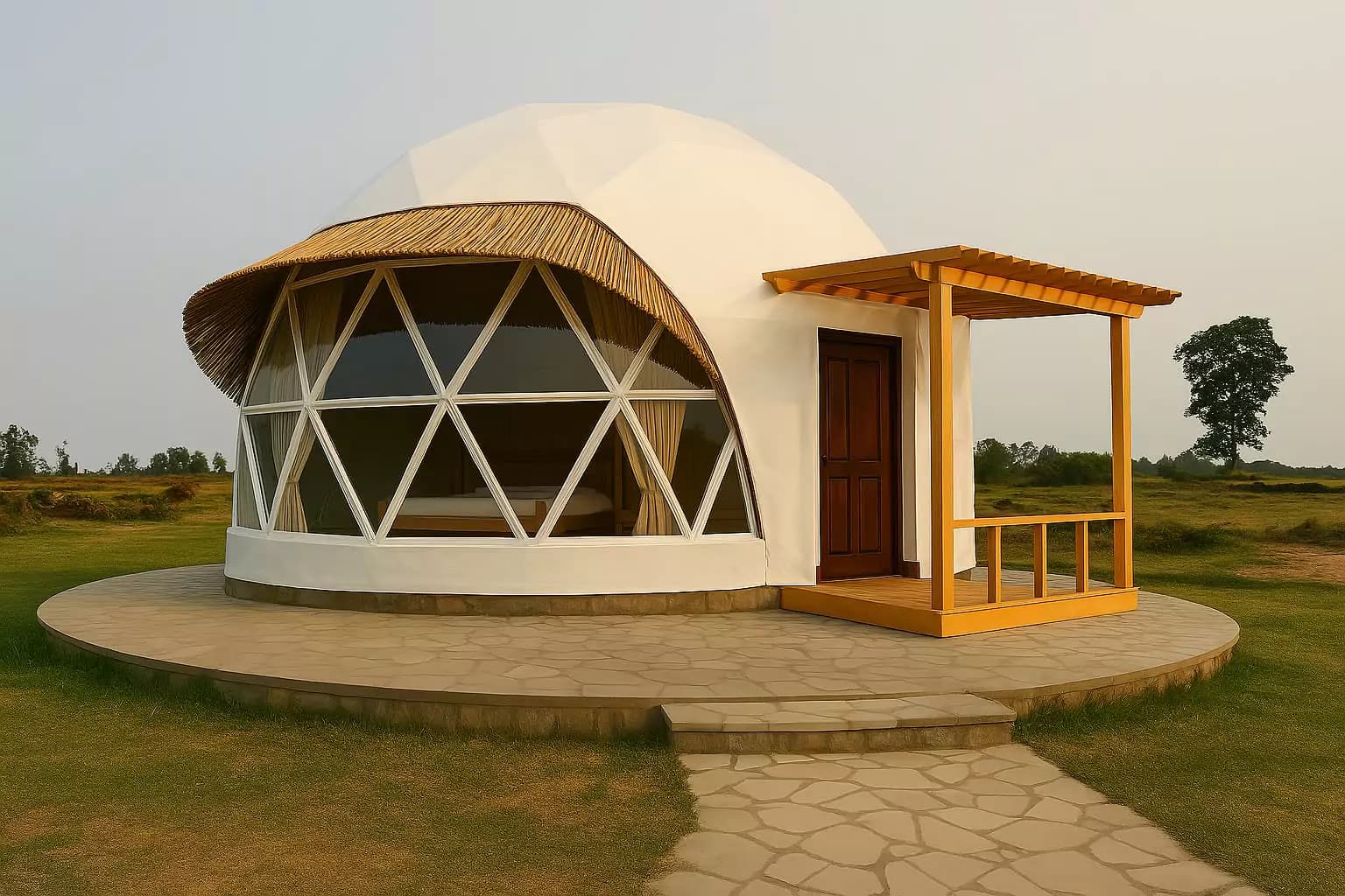 Floating Mushroom Cottage